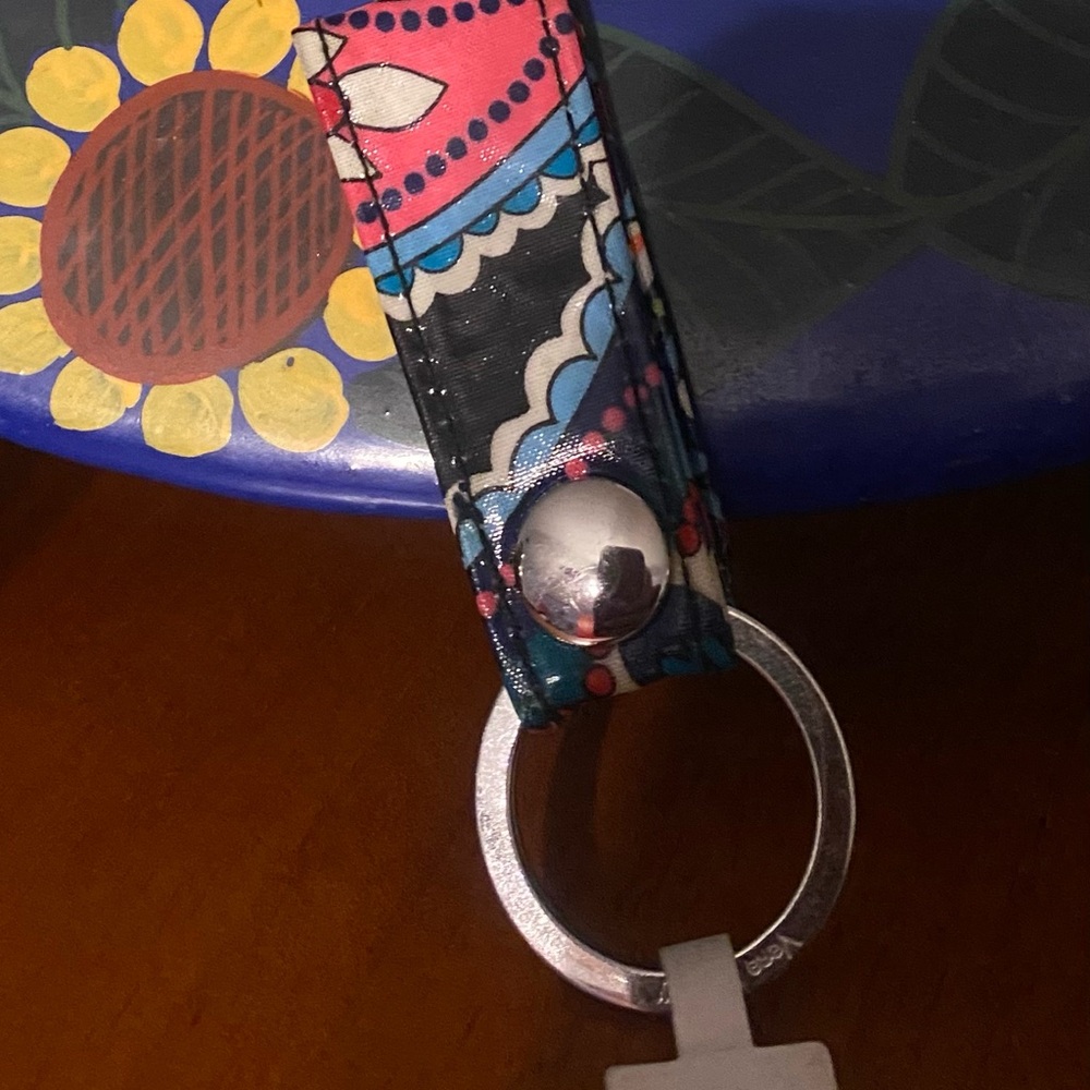 Vera Bradley Haymarket Paisley Keychain